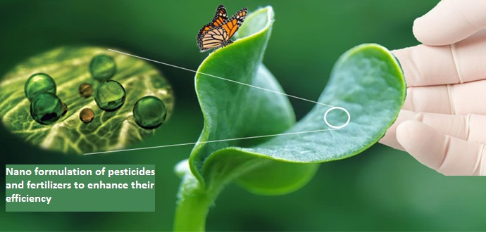 Nano formulation of pesticides and fertilizers to enhance their efficiency